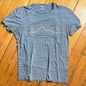 Marine Layer Heather Gray Graphic Tee